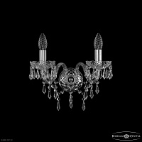 Бра хрустальное Bohemia IVELE Crystal 1403B/2/141 Ni