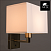 Бра Arte Lamp CUBES A9248AP-1AB