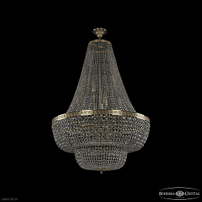 Большая хрустальная люстра Bohemia IVELE Crystal 19101/H2/90IV G C1