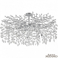 Большая хрустальная люстра Arte Milano 236901/D1000/14/B Cr