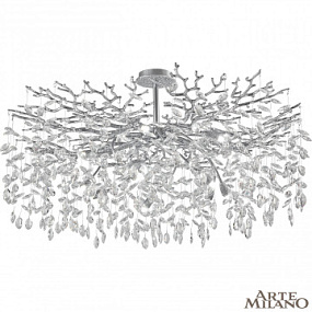 Большая хрустальная люстра Arte Milano 236901/D1000/14/B Cr