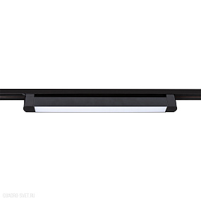 Светодиодный трековый светильник для 1-фазного трека Arte Lamp LINEETTA A4574PL-1BK