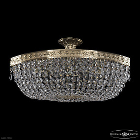 Хрустальная потолочная люстра Bohemia IVELE Crystal 19013/60IV G