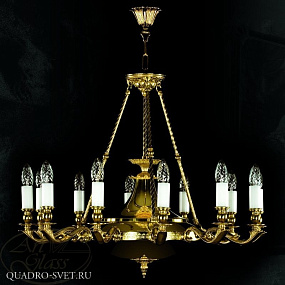 Люстра подвесная ARTGLASS GERALDINA POLISHED