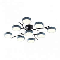 Потолочная светодиодная люстра Arte Milano 256606/8+1 Bk/Gr