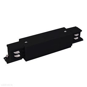 Коннектор прямой для трехфазного шинопровода черный Elektrostandard TRC-1-3-I-BK