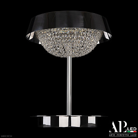 Хрустальная светодиодная настольная лампа APL LED Rimini S500.L2.36.A.3000