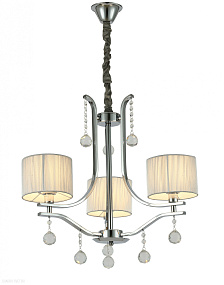 Подвесная люстра Lumina Deco FONTENEA LDP 8443-3 CHR