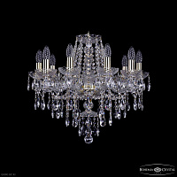 Хрустальная подвесная люстра Bohemia IVELE Crystal 1415/10/200 G