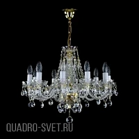 Подвесная хрустальная люстра ArtGlass MAGDA X. FULL CUT CE