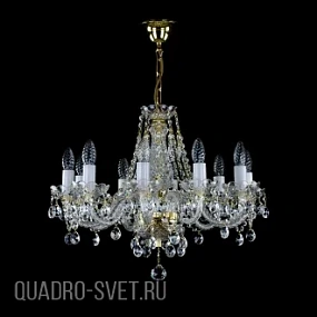 Подвесная хрустальная люстра ArtGlass MAGDA X. FULL CUT CE