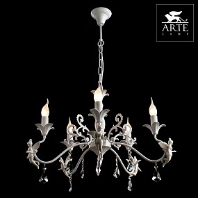 Люстра подвесная Arte Lamp ANGELINA A5349LM-5WH
