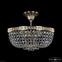Хрустальная потолочная люстра Bohemia IVELE Crystal 19283/35IV G