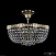 Хрустальная потолочная люстра Bohemia IVELE Crystal 19283/35IV G