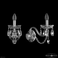 Бра хрустальное Bohemia IVELE Crystal 1402B/1/195/XL Ni