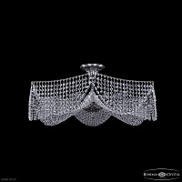 Хрустальная потолочная люстра Bohemia IVELE Crystal 77181/76 NB