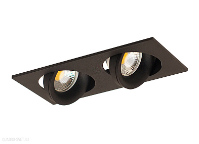 Встраиваемый поворотный светильник Donolux Saturn DL18412/02TSQ Black