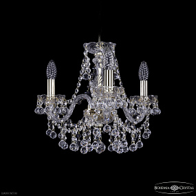 Хрустальная подвесная люстра Bohemia IVELE Crystal 1409/3/141 G