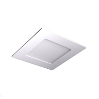 Светодиодная встраиваемая диммируемая панель Donolux City DL18451/4W White SQ Dim