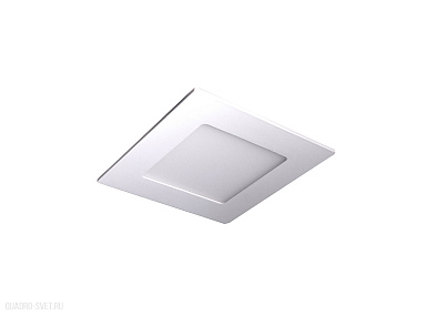 Светодиодная встраиваемая диммируемая панель Donolux City DL18451/4W White SQ Dim
