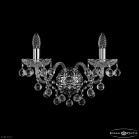 Бра хрустальное Bohemia IVELE Crystal 1409B/2/195/XL Ni