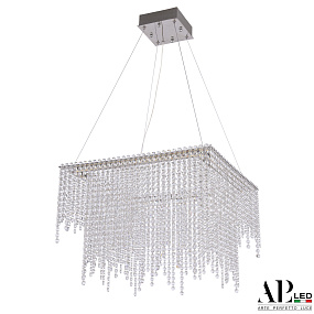Хрустальная подвесная светодиодная люстра APL LED Sicilia SH04.52.D.Ni.4000