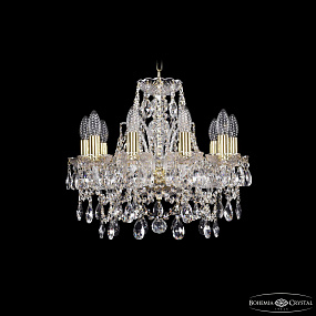 Хрустальная подвесная люстра Bohemia IVELE Crystal 1411/10/141/G