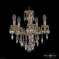 Подвесная хрустальная люстра Bohemia Ivele Crystal 75102/5/125 B FP