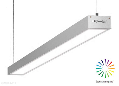 Подвесной светодиодный светильник 57,6Вт 1,5м Donolux Led line uni DL18513S150WW60L5