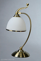 Настольная лампа BRIZZI 02401 MA02401T/001 Bronze