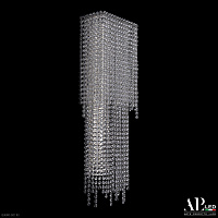 Бра хрустальное светодиодное APL LED Sicilia SH500.B3.25-75.B.Ni.4000