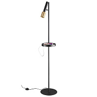 Торшер с полкой/USB Odeon Light MEHARI 4240/1F