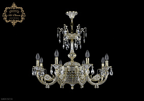 Большая хрустальная люстра Bohemia Art Classic 31.11.8.KR210SP.250IT.GW.Sp