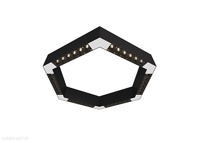 Накладной светодиодный светильник 0,5м 36Вт 34° Donolux Eye-hex DL18515С111B36.34.500BW