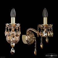 Бра с хрусталем Bohemia IVELE Crystal 1415B/1/141 G M721