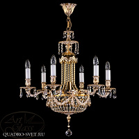 Люстра подвесная ARTGLASS FOUNTAIN WHITE GOLD CE