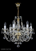 Подвесная хрустальная люстра ArtGlass ANGELIKA VI. CE