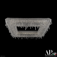 Хрустальная потолочная светодиодная люстра APL LED Rimini S503.0.80.B.4000