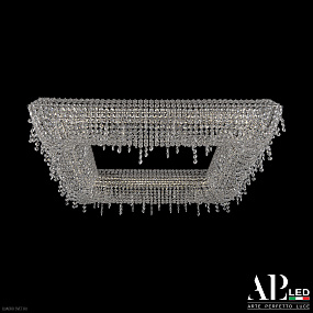 Хрустальная потолочная светодиодная люстра APL LED Rimini S503.0.80.B.3000