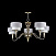 Люстра подвесная Maytoni Lillian H311-05-G
