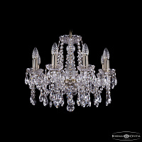 Хрустальная подвесная люстра Bohemia IVELE Crystal 1413/8/165/Pa