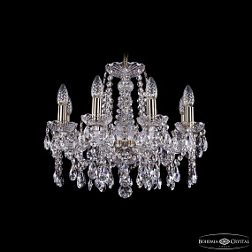 Хрустальная подвесная люстра Bohemia IVELE Crystal 1413/8/165/Pa