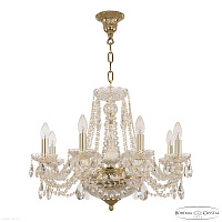 Хрустальная подвесная люстра Bohemia IVELE Crystal 1451/8/160/250 G