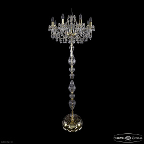 Торшер с хрусталем Bohemia IVELE Crystal 1410T1/8/195-160 G V0300