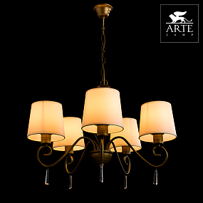 Люстра подвесная Arte Lamp CAROLINA A9239LM-5BR