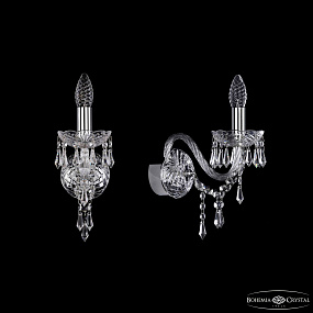 Бра с хрусталем Bohemia IVELE Crystal 1403B/1/160 Ni