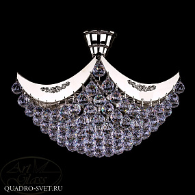 Люстра потолочная ARTGLASS FIONA II. NICKEL CE
