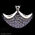 Люстра потолочная ARTGLASS FIONA II. NICKEL CE
