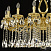 Большая хрустальная люстра Bohemia Ivele Crystal 75302/16/360 A G