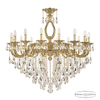 Большая хрустальная люстра Bohemia Ivele Crystal Florence 71301/16/360 B G